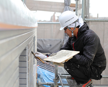 高い技術とチームワークを持った職人チーム