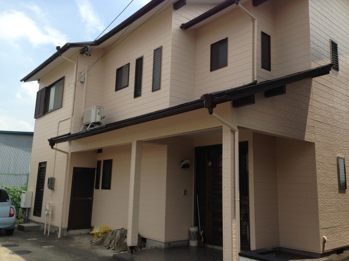 愛知県大府市H様邸　　　外壁・屋根塗装工事
