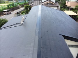 愛知県東海市K様邸　  　　カラーベスト屋根塗装