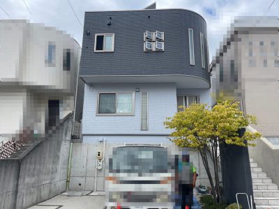 外壁・屋根塗装　築18年のトヨタホームさんのお家です♪