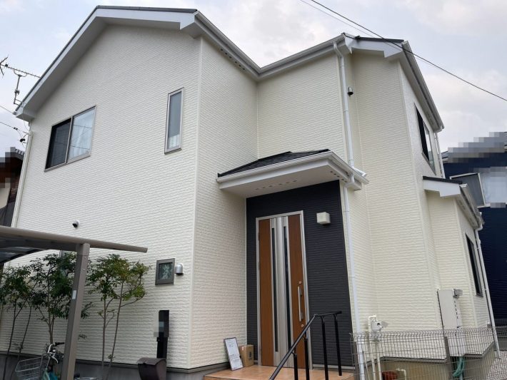 春日井市堀ノ内町　F様邸　外壁・屋根塗装・シロアリ予防工事