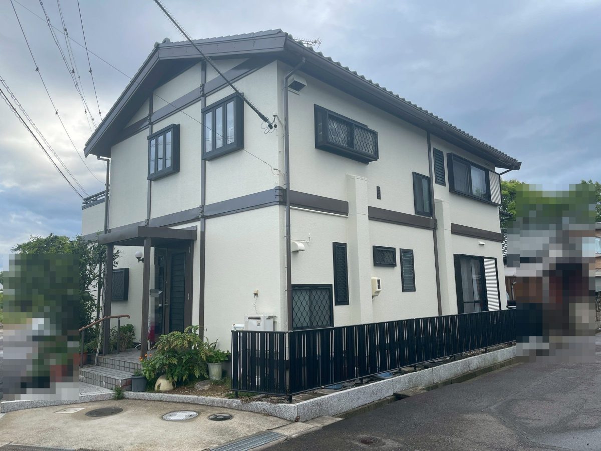 春日井市桃山町　Y様邸　外壁塗装工事の塗装・塗り替え施工実績はこちら