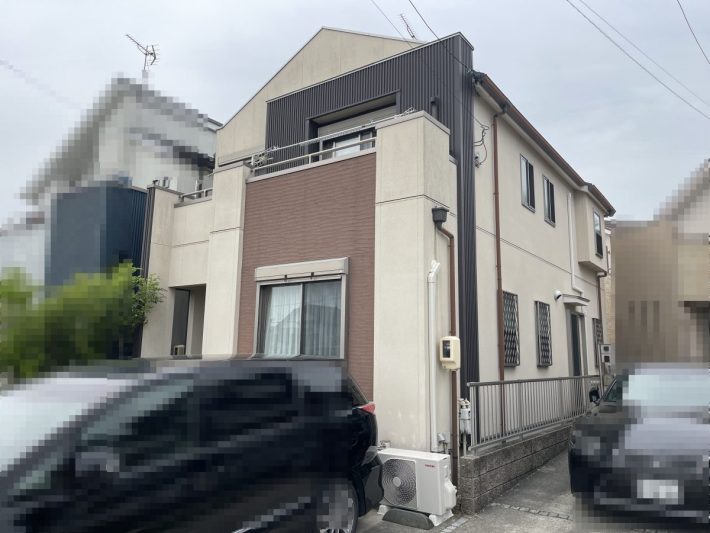 春日井市稲口町　S様邸　外壁・屋根塗装工事