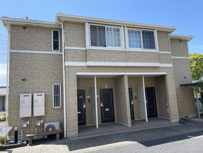 春日井市如意申町　I様アパート　外壁塗装・屋根カバー工事