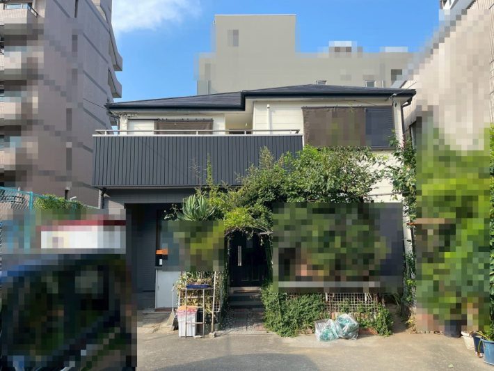 熱田区伝馬町　H様邸　外塀・屋根塗装・ベランダ壁板金工事
