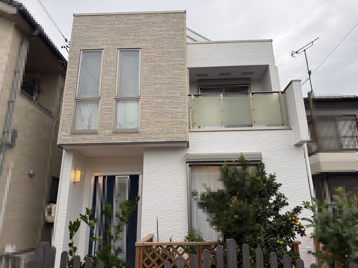 春日井市杁ヶ島町　S様邸　外壁・屋根塗装・防水工事
