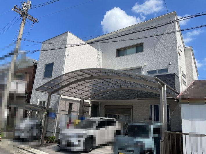 春日井市稲口町　K様邸　外壁・屋根塗装工事