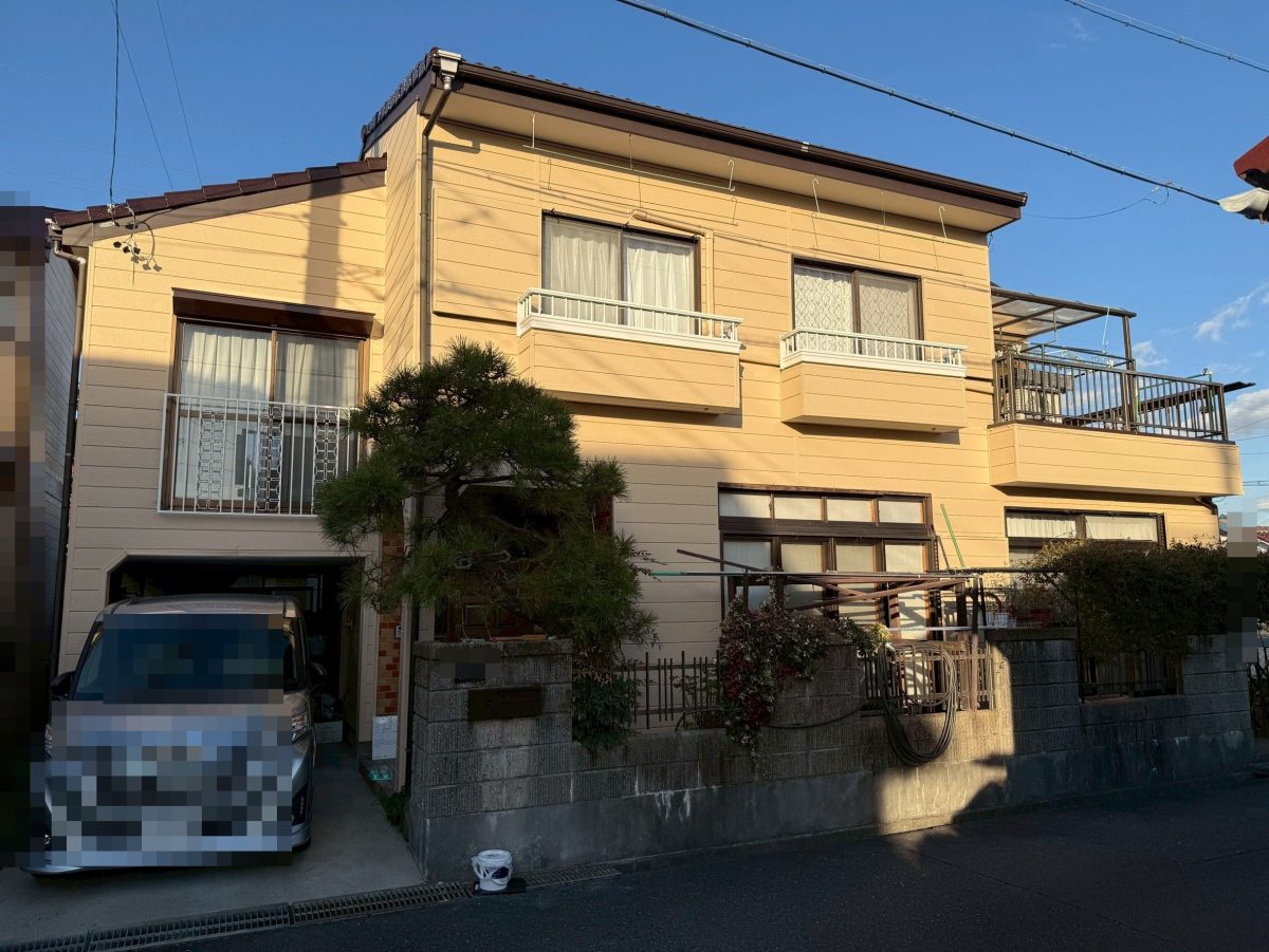 春日井市新開町　K様邸　外壁・屋根塗装・防水工事