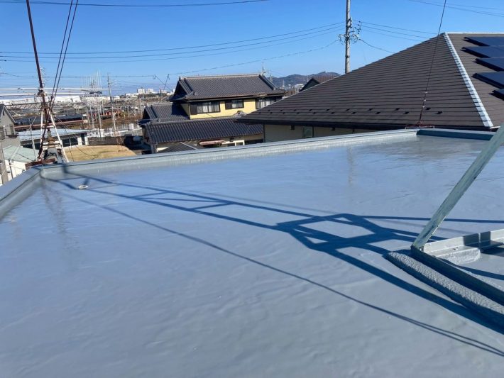 春日井市堀ノ内町　I様邸　屋上・ベランダ防水・部分塗装工事