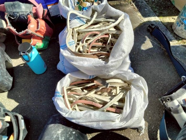 既存シーリング撤去材