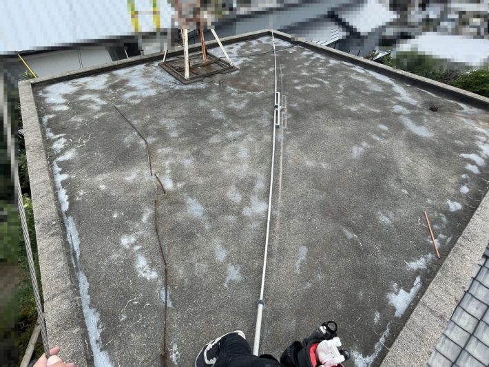 春日井市堀ノ内町　I様邸　屋上・ベランダ防水・部分塗装工事