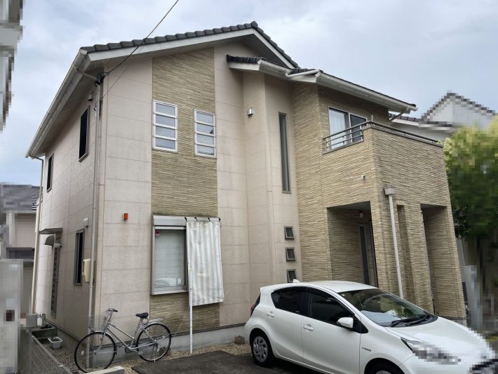 小牧市小松寺　N様邸　外壁塗装・FRP防水工事