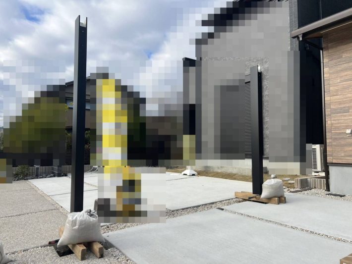 春日井市鳥居松町　K様邸　カーポート設置工事