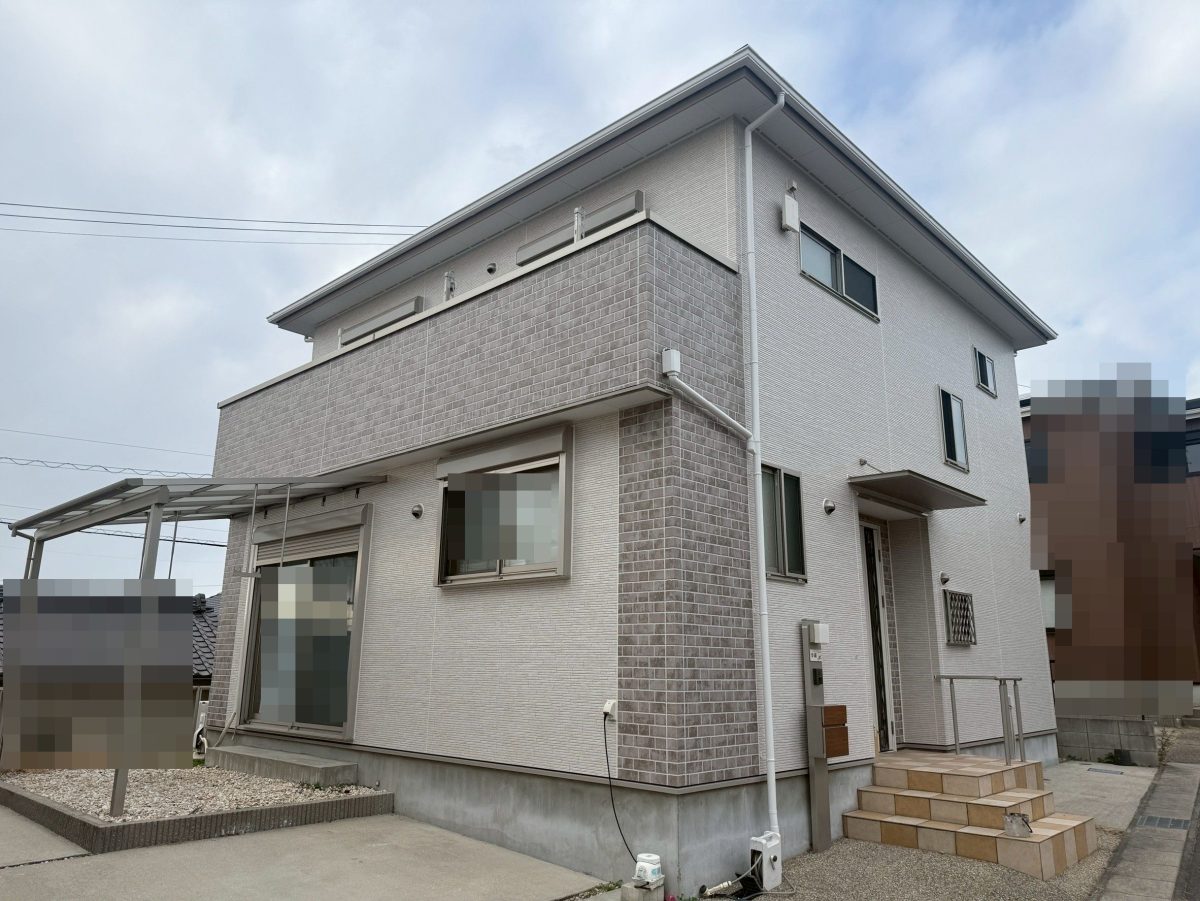 築9年のクリヤー塗装で美観を維持＆新築住宅のカーポート設置工事